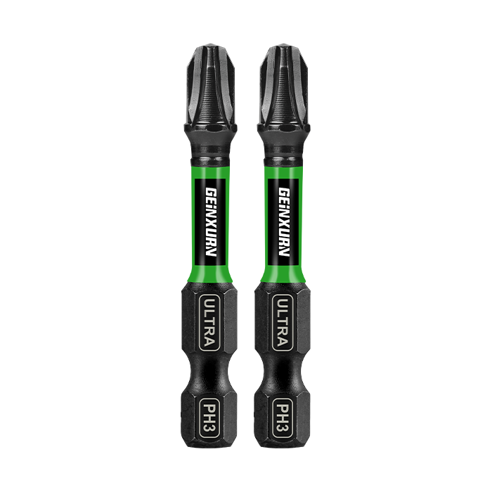 Ultra-Torque Color Coded 2"-50mm PH3 Phillips Impact Driver Bit
